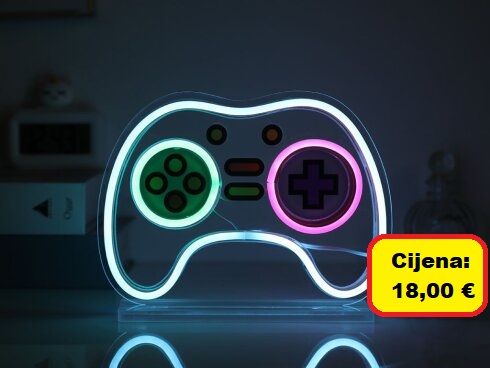 Lampa u obliku kontrolera iTotal LED mix boje